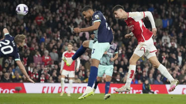 Kai Havertz saat Arsenal vs Brentford