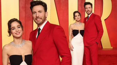Chris Evans dan Alba Baptista