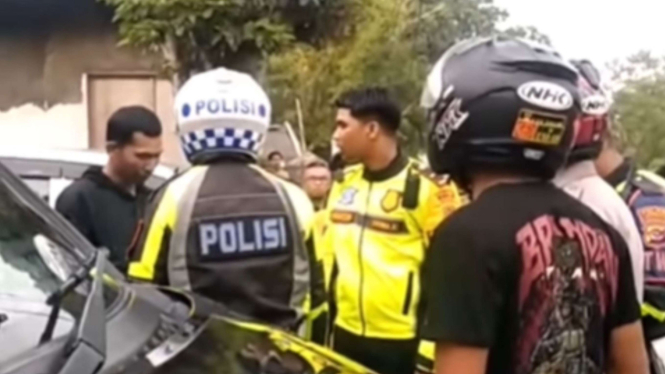 Polantas Bentak Anggota TNI saat Razia di NTT Berakhir Minta Maaf