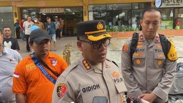 Kapolres Jakut, Kombes Gidion ke TKP Sekeluarga Lompat Bunuh Diri di Apartemen