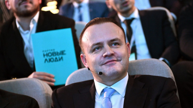 Kandidat calon presiden Rusia Vladislav Davankov