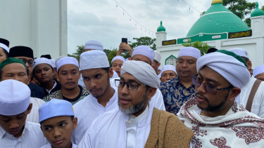 Habib Abdullah, adik kandung almarhum Habib Hasan bin Jafar Assegaf