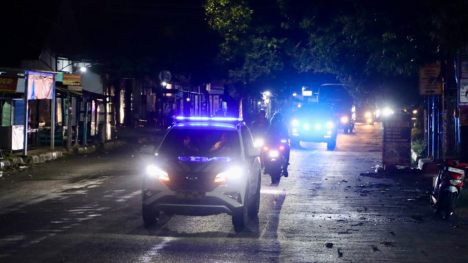 Patroli sahur Polresta Cirebon