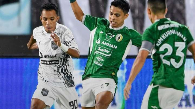 Duel PSS Sleman vs Borneo FC Samarinda