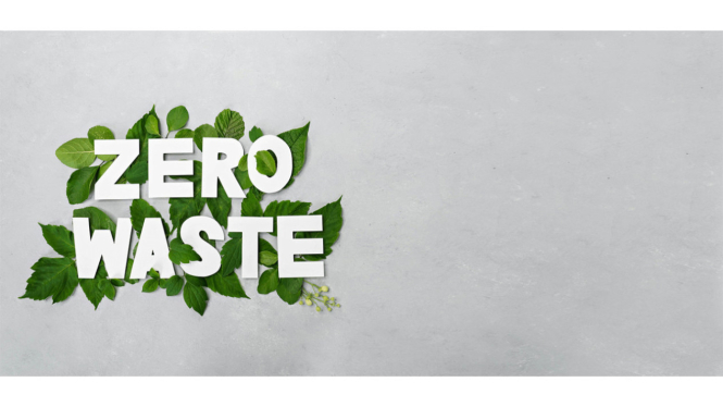 Konsep zero waste.