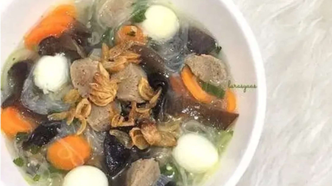 Resep Menu Sahur Sayur Sop