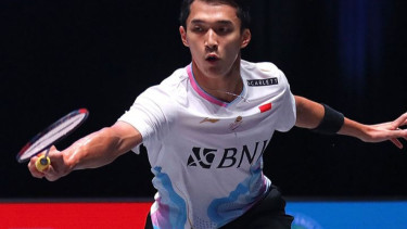 Tunggal putra Indonesia Jonatan Christie