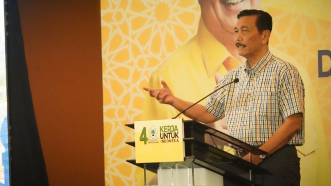 Ketua Dewan Penasihat Partai Golkar Luhut Binsar Pandjaitan