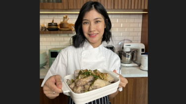 Resep praktis ayam jahe ala Chef Olivia Tommy