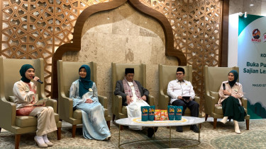 Konferensi Pers BAZNAS, Bango, dan Royco