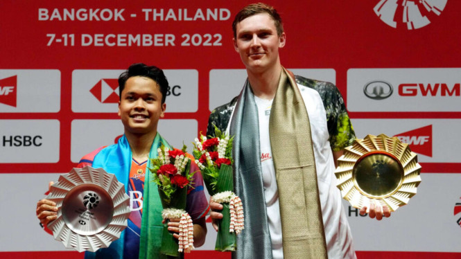 Anthony Ginting dan Viktor Axelsen