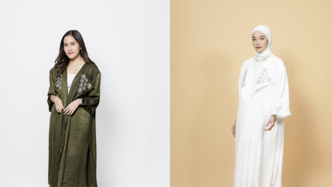 Ilustrasi baju muslim.