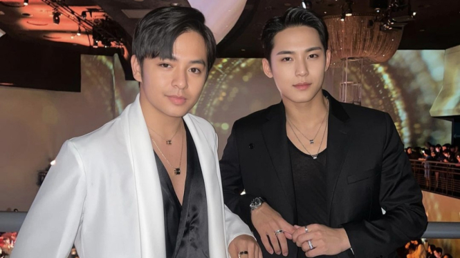 Angga Yunanda dan Mingyu SEVENTEEN