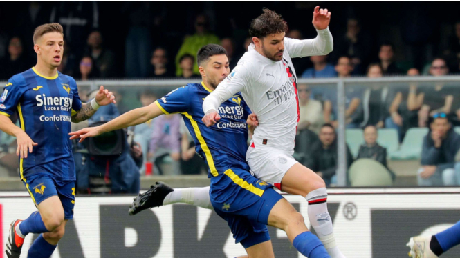 Duel Hellas Verona vs AC Milan
