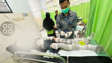 ABG terluka parah akibat meracik petasan