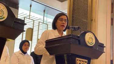 Menteri Keuangan (Menkeu) Sri Mulyani melaporkan dugaan korupsi di LPEI
