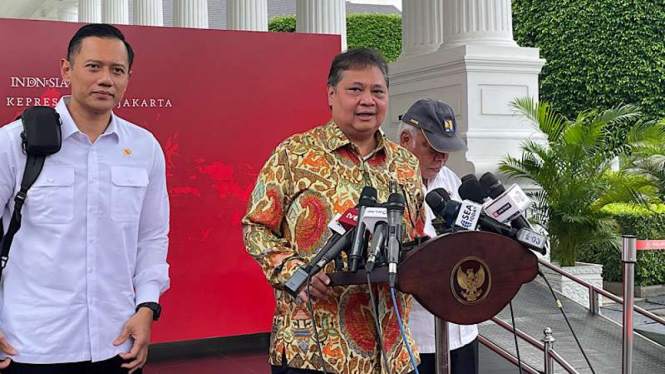 Menteri Koordinator Perekonomian Airlangga Hartarto.