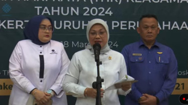 Menteri Ketenagakerjaan Ida Fauziyah.