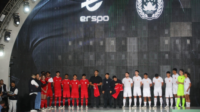 Peluncuran jersey Timnas Indonesia