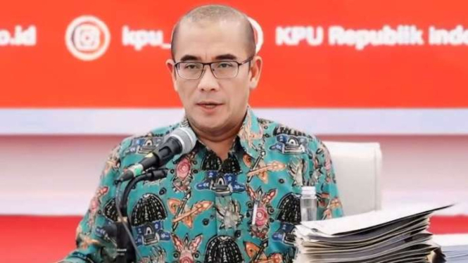 Ketua KPU Hasyim Asy'ari