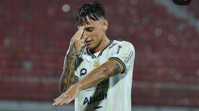 Gelandang Persib Bandung Stefano Beltrame