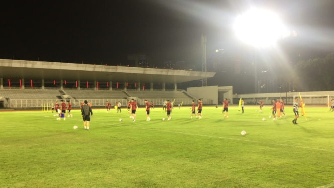 Latihan Timnas Indonesia