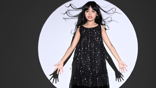 Model cilik, Tiara Annisa Aryani.