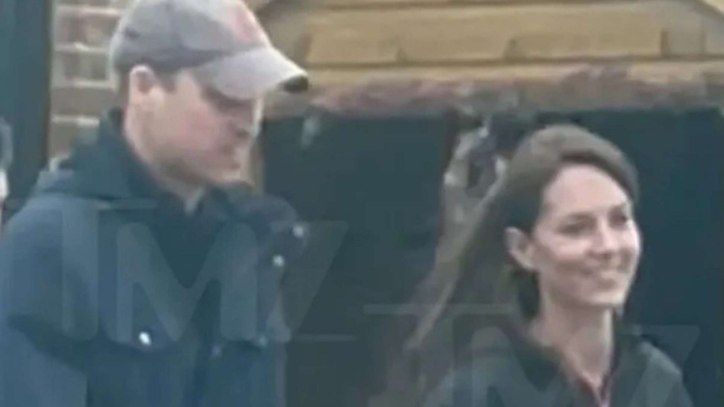Kate Middleton akhirnya terlihat di publik bersama Pangeran William