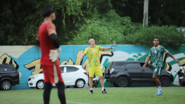 Pelatih PSS Sleman, Risto Vidakovic.