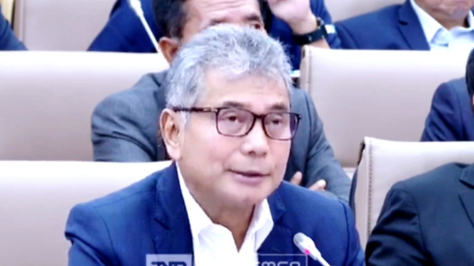 Direktur Utama BRI, Sunarso, dalam Rapat Dengar Pendapat (RDP) Komisi VI DPR RI bersama Himbara, Rabu, 20 Maret 2024.