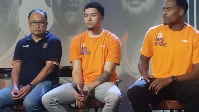 Pemain Pelita Jaya Bakrie Jakarta JaQuori McLaughlin