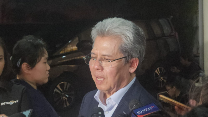 Ketua Tim Pembela Demokrasi dan Keadilan (TPDK) Ganjar-Mahfud Todung Mulya Lubis