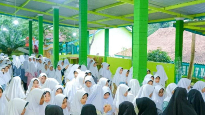 Ilustrasi santri