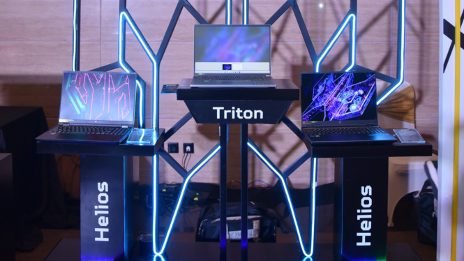 Lini laptop Acer Gaming Predator.