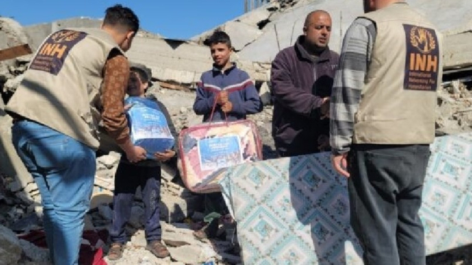 bantuan untuk warga Gaza