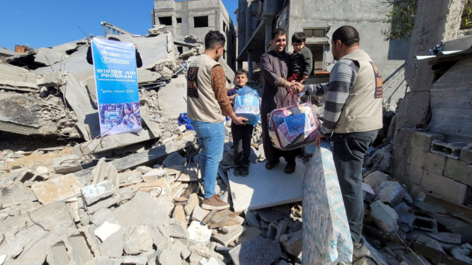 bantuan untuk warga Gaza