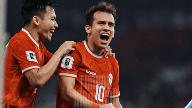 Pemain Timnas Indonesia, Egy Maulana Vikri Cetak Gol Ke Gawang Vietnam