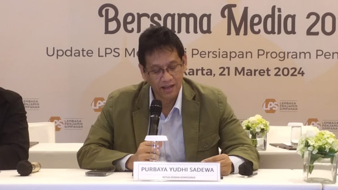 Ketua Dewan Komisioner Lembaga Penjamin Simpanan (LPS), Purbaya Yudhi Sadewa