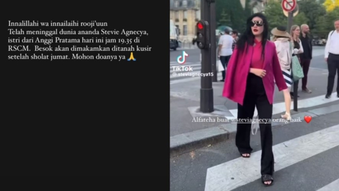 Stevie Agnecya meninggal dunia
