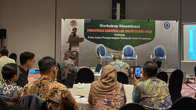 Seminar Diseminasi Peraturan Menteri (Permen) Lingkungan Hidup dan Kehutanan Nomor 75 Tahun 2019 tentang Peta Jalan Pengurangan Sampah oleh Produsen