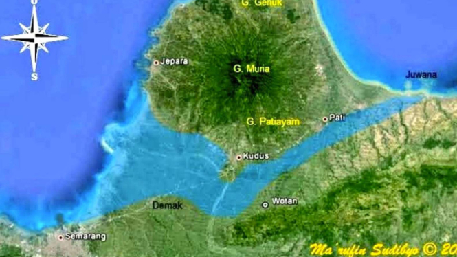 Ilustrasi Selat Muria
