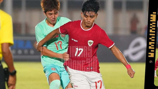 Duel Timnas Indonesia U-20 vs Timnas China U-20