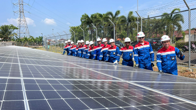 Pertamina resmikan PLTS Kilang Cilacap [dok. Humas Pertamina]