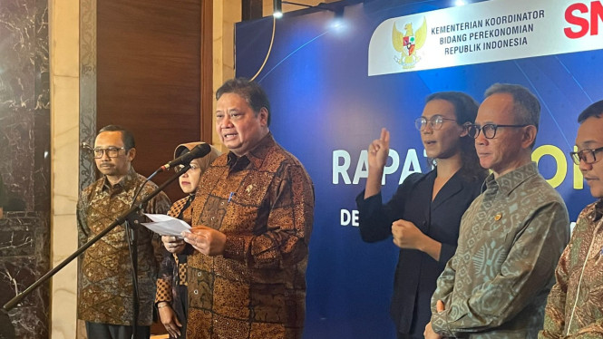 Menteri Koordinator Bidang Perekonomian, Airlangga Hartarto