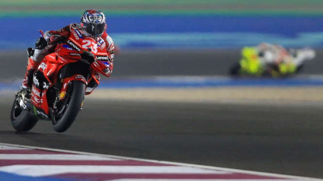 Pembalap Ducati Lenovo, Enea Bastianini