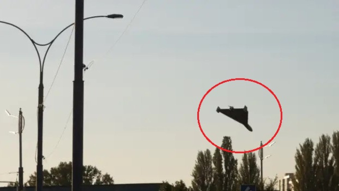 VIVA Militer: Drone tempur HESA Shahed-136 buatan Iran