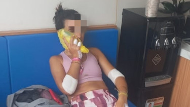 Bule Spanyol di Bali menjadi korban penjambretan 
