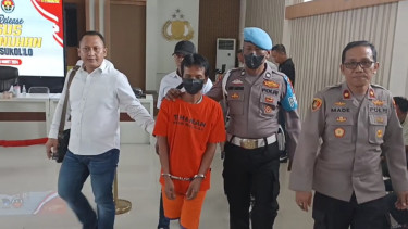 Pelaku pembunuhan pemacing kepiting di Surabaya