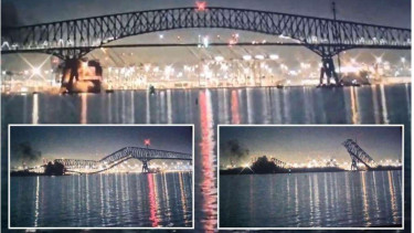 Jembatan Baltimore Amerika Serikat  Ambruk