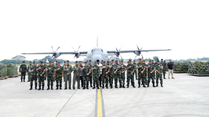 VIVA Militer: Asops Panglima TNI cek kesiapan pengiriman bantuan ke Palestina